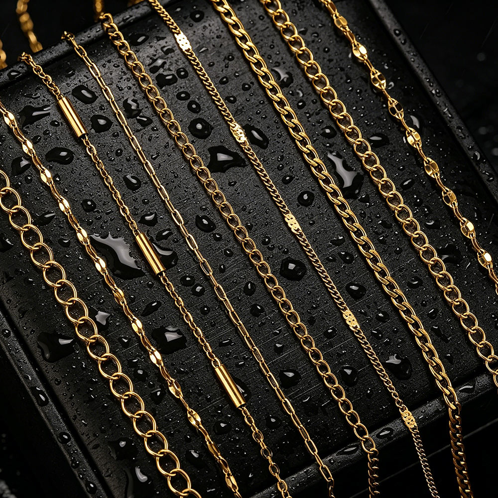 Men Accessories Style - 2meter Stainless Steel Lips NK Long