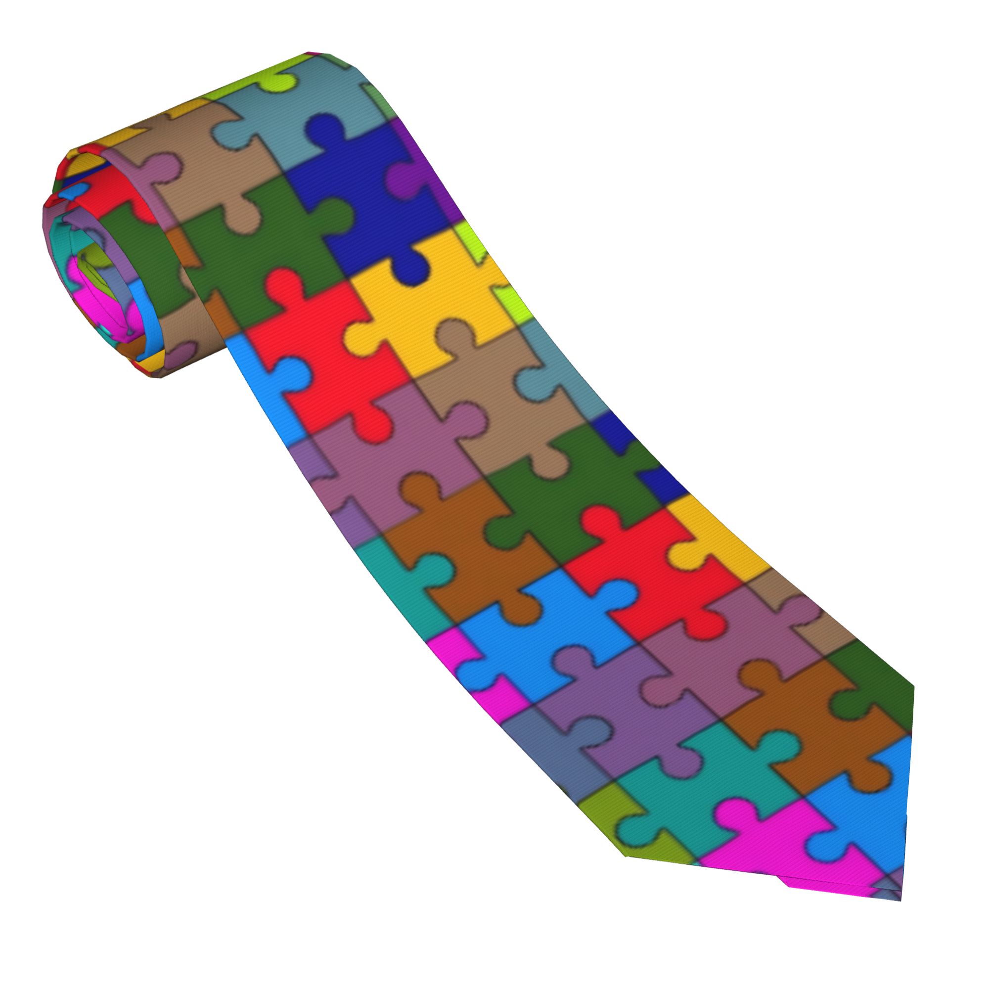 Dark Gradient Puzzle Tie  Wedd - đánh giá và giá Men Accessories Elegant