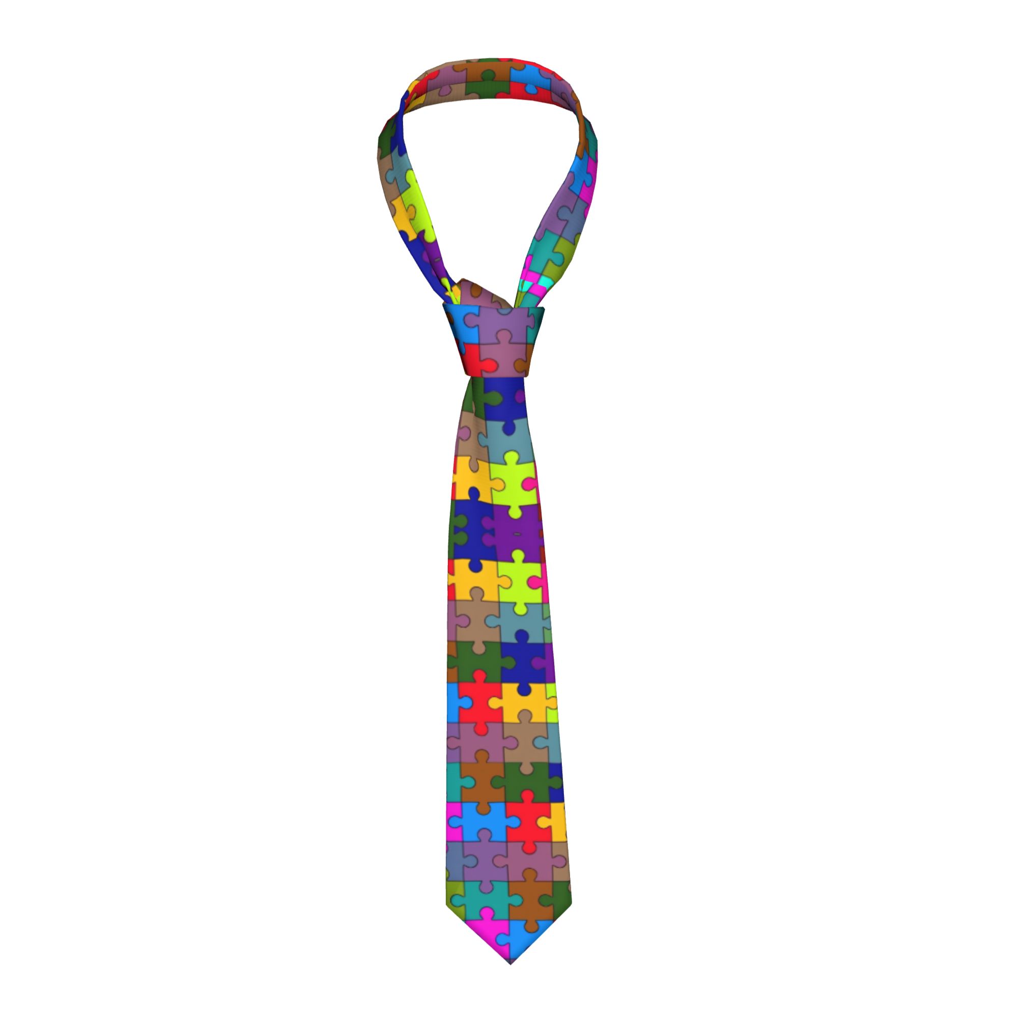 Dark Gradient Puzzle Tie  Wedd - đánh giá và giá Men Accessories Elegant