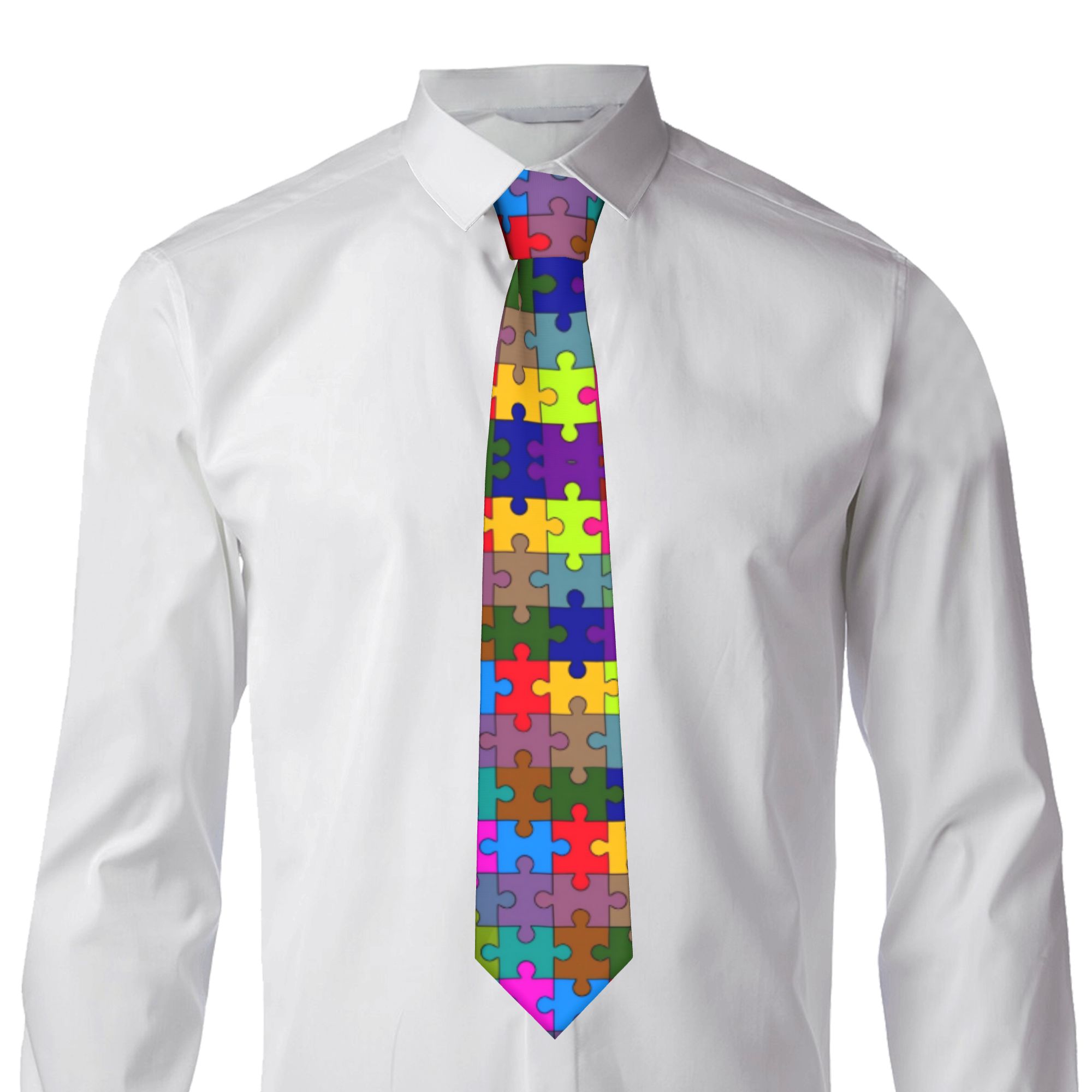 Dark Gradient Puzzle Tie  Wedd - đánh giá và giá Men Accessories Elegant