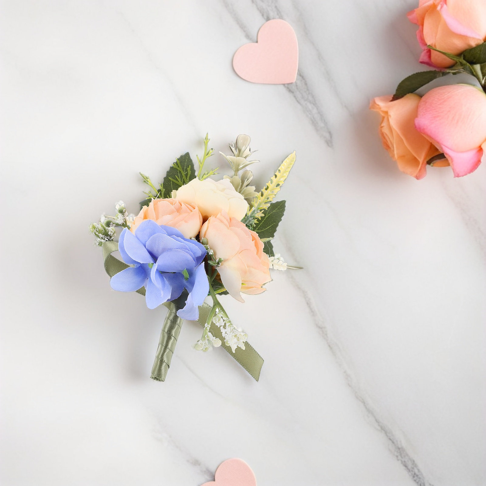 Wedding Boutonniere Artificial - đánh giá và giá Men Accessories Elegant