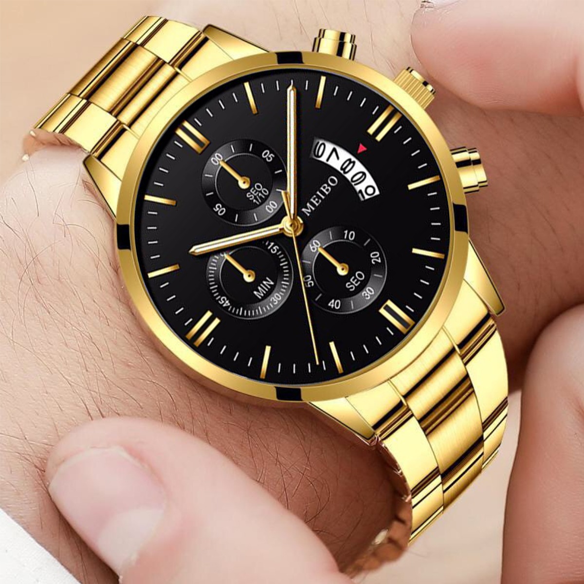 4PCS Fashion Couples Watches B - đánh giá và giá Men Accessories Elegant