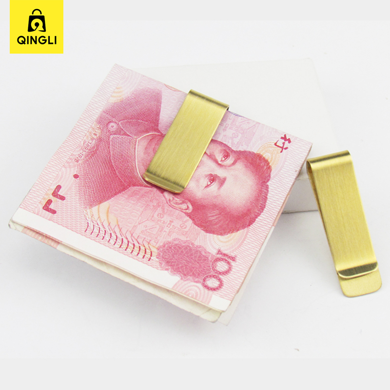 Brushed Metal Cash Clip Wallet - đánh giá và giá Money Clip Slim