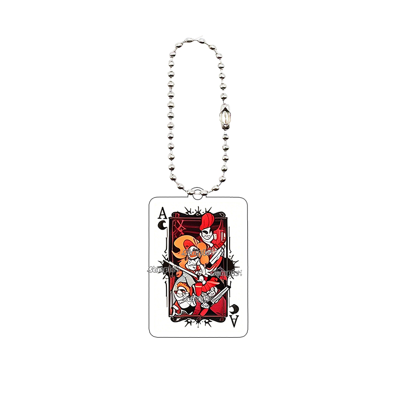 Creative 5cm Anime Hazbin Hote - đánh giá và giá Men Accessories Style