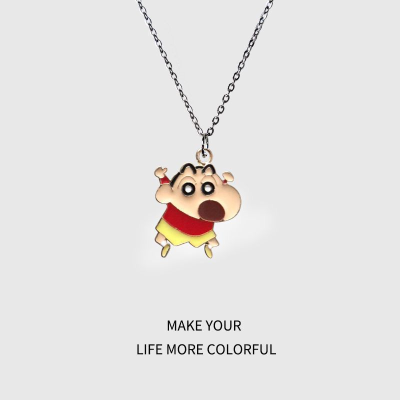 Crayon Shin-chan cartoon neckl - đánh giá và giá Men Accessories Style