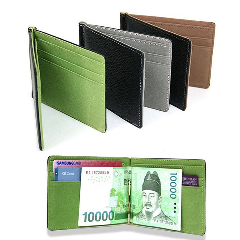 Slim nam da kẹp tiền Ví Nữ Ví  - đánh giá và giá Money Clip Slim
