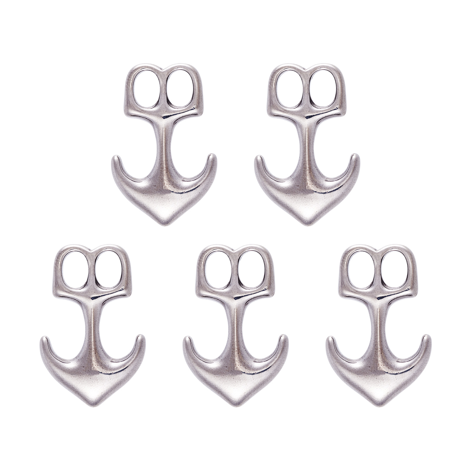 5pcs Anchor Hook Clasps 304 St - đánh giá và giá Men Accessories Style
