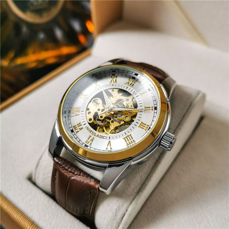 Elegant Men's Automatic Mechan - đánh giá và giá Men Accessories Elegant