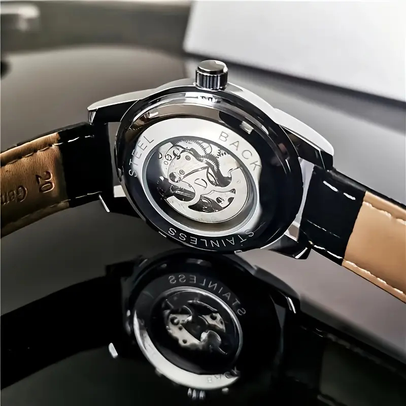 Elegant Men's Automatic Mechan - đánh giá và giá Men Accessories Elegant